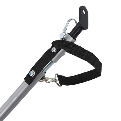 vidaXL Remorque de vélo pour animaux de compagnie orange et gris