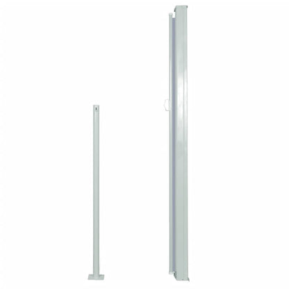 vidaXL Auvent latéral rétractable 160 x 500 cm Gris