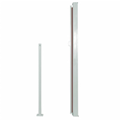 vidaXL Auvent latéral rétractable 160 x 500 cm Marron
