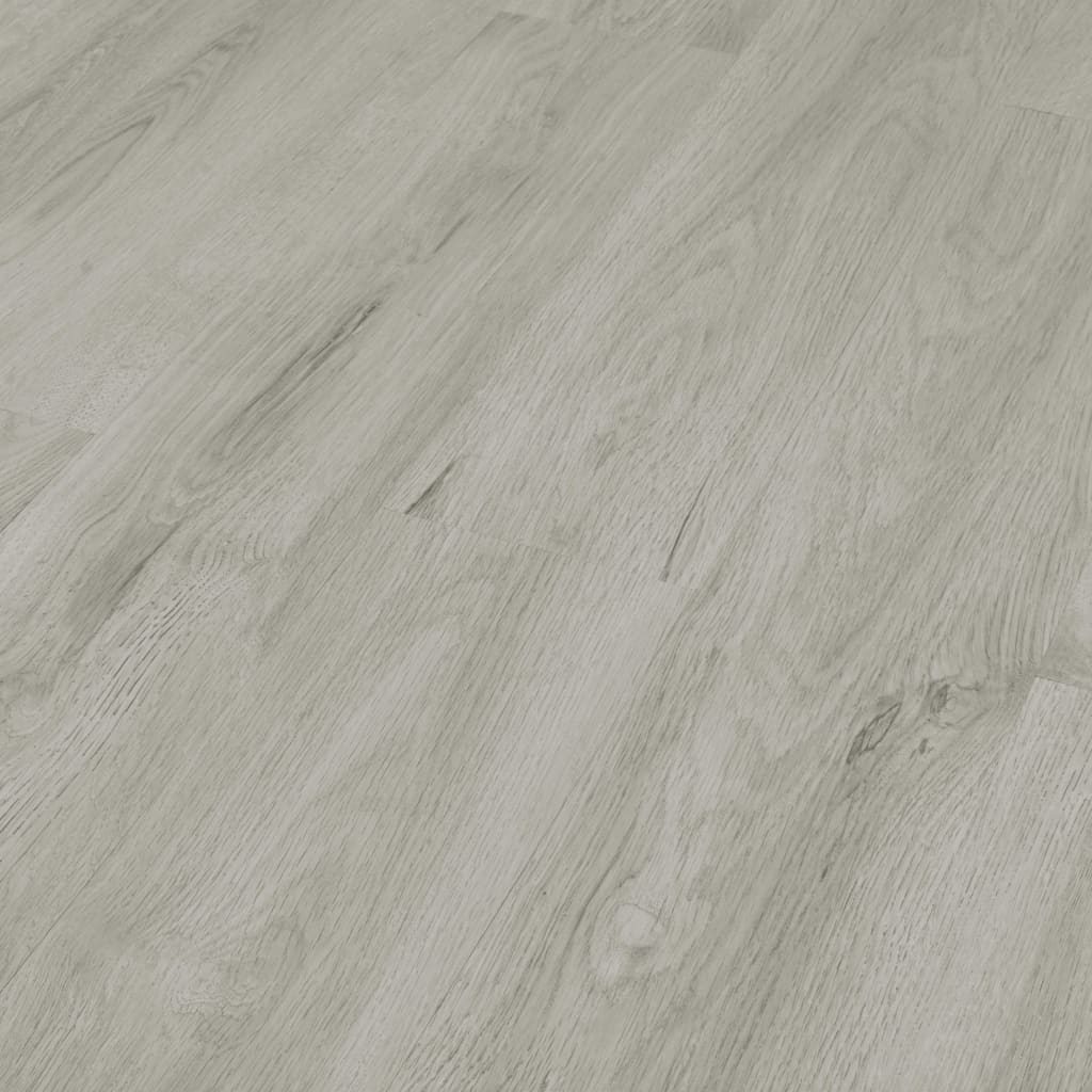 vidaXL Dalles de plancher autoadhésives 4,46 m² 3 mm PVC gris clair