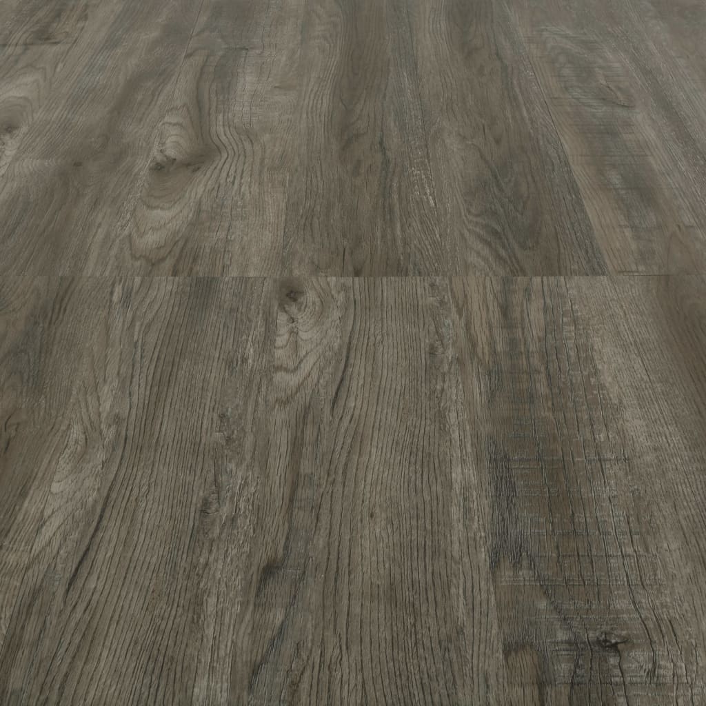 vidaXL Dalles de plancher autoadhésives 4,46 m² 3mm PVC gris et marron