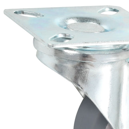 vidaXL 24 pcs Roulettes pivotantes 50 mm