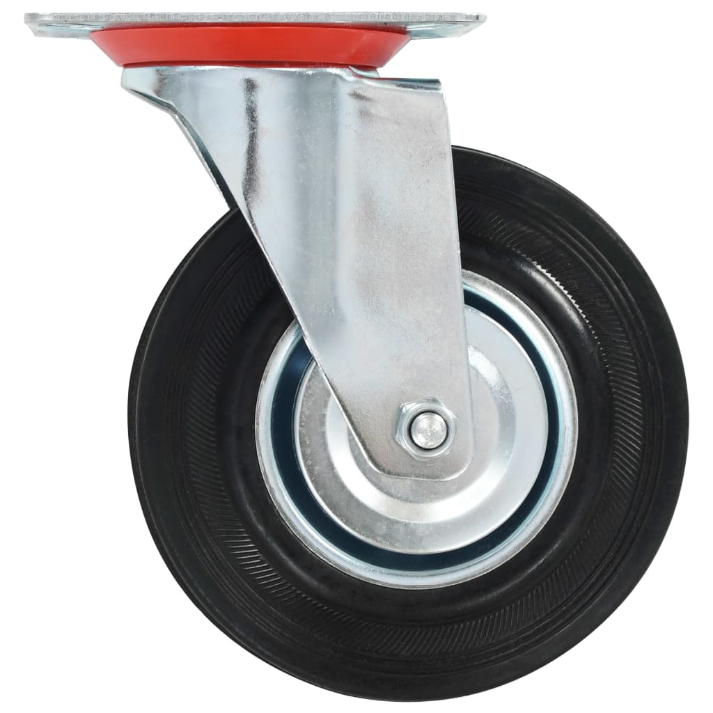 vidaXL Roulettes pivotantes 4 pcs 125 mm