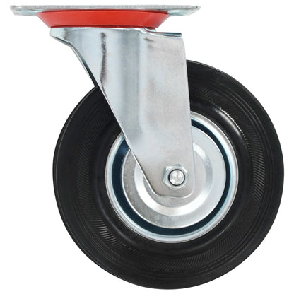 vidaXL Roulettes pivotantes 4 pcs 125 mm