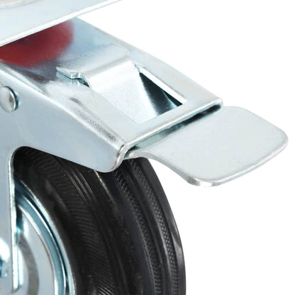 vidaXL Roulettes 4 pcs 125 mm