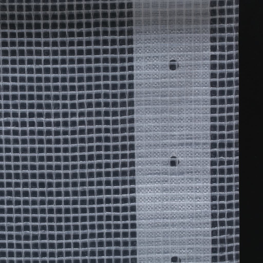 vidaXL Bâche Leno 260 g/m² 2 x 4 m Blanc