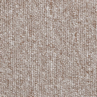vidaXL Tapis d'escalier 15 pcs Marron clair 56x17x3 cm