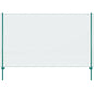 vidaXL Clôture en grillage métallique avec poteaux Acier 25x1,5 m Vert