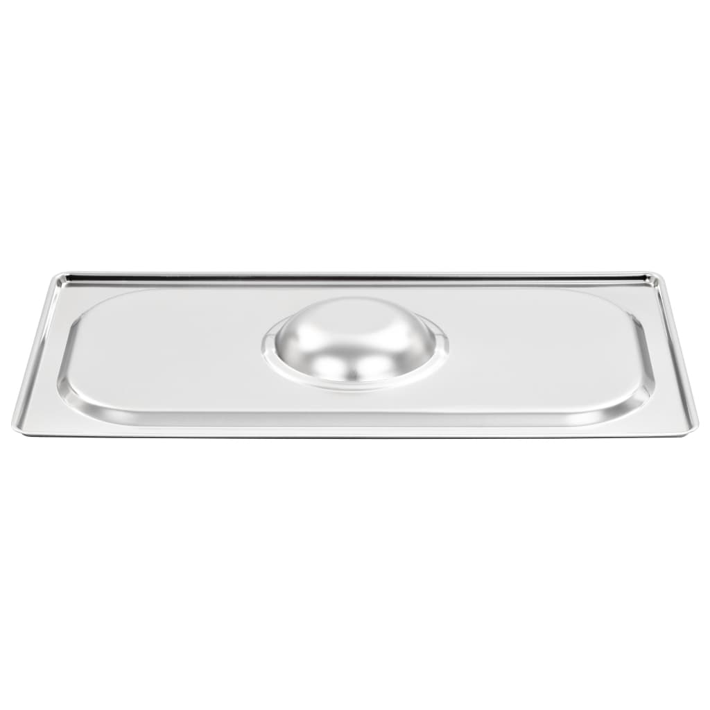 Couvercles de plateau 4 pcs GN 1/3 Acier inoxydable