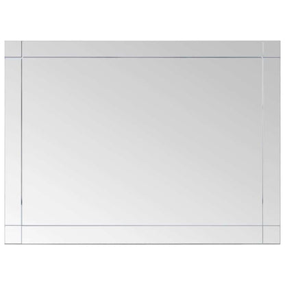 vidaXL Miroir mural 60x50 cm Verre