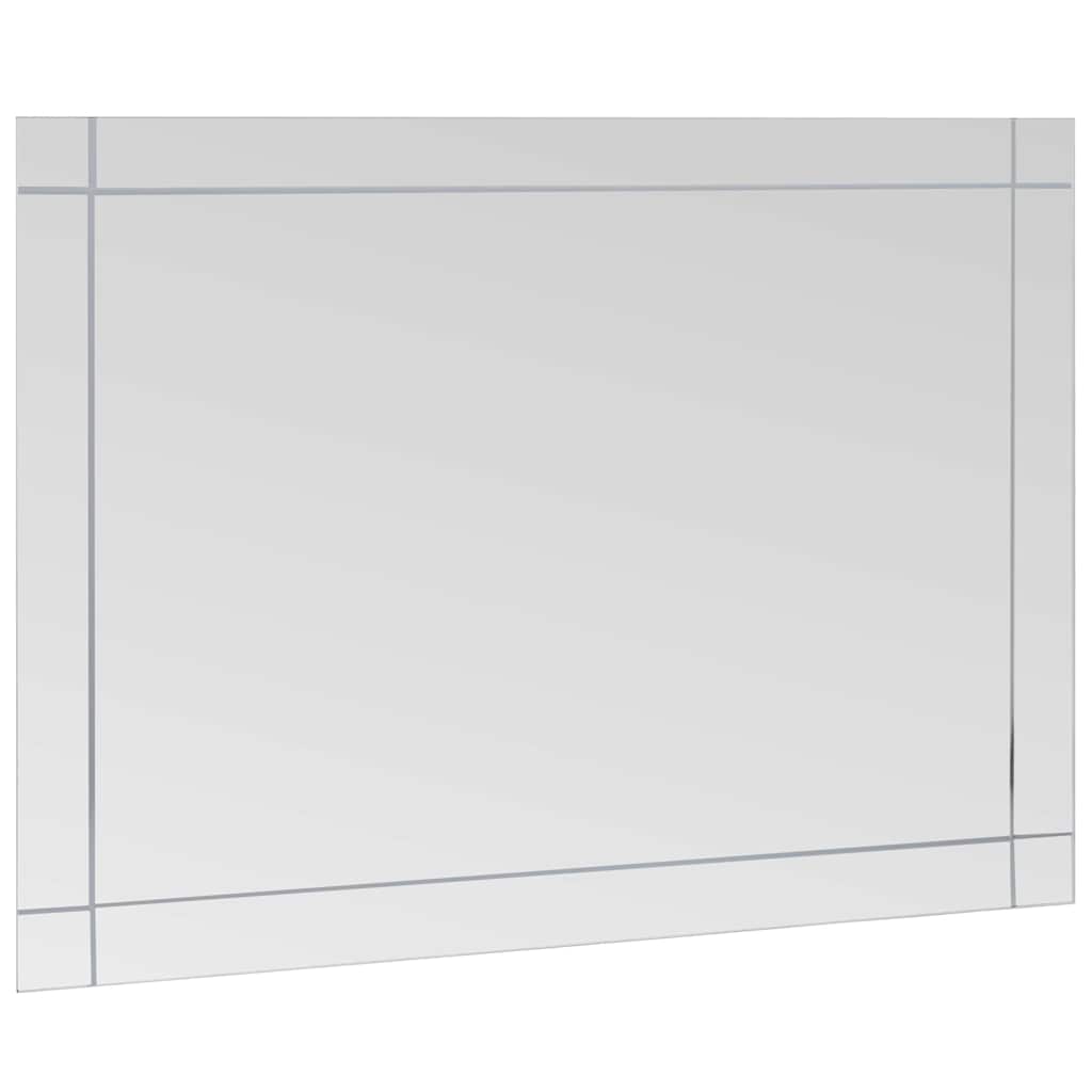 vidaXL Miroir mural 60x50 cm Verre