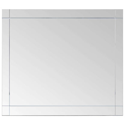 vidaXL Miroir mural 100x60 cm Verre