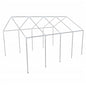 Structure de tente chapiteau pavillon jardin 8 x 4 m