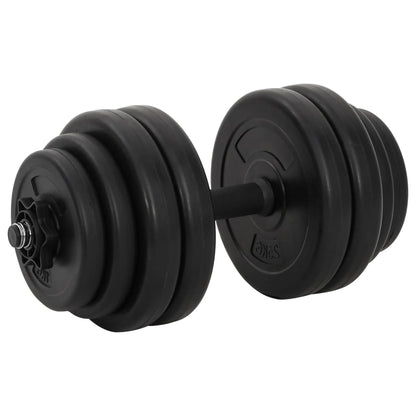 vidaXL Haltères 2 x 15 kg