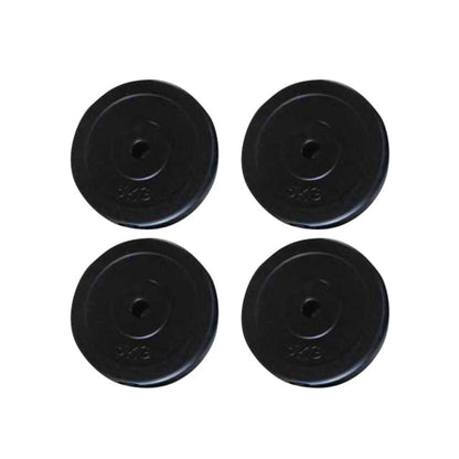 vidaXL Plaque de poids 4 pcs 20 kg