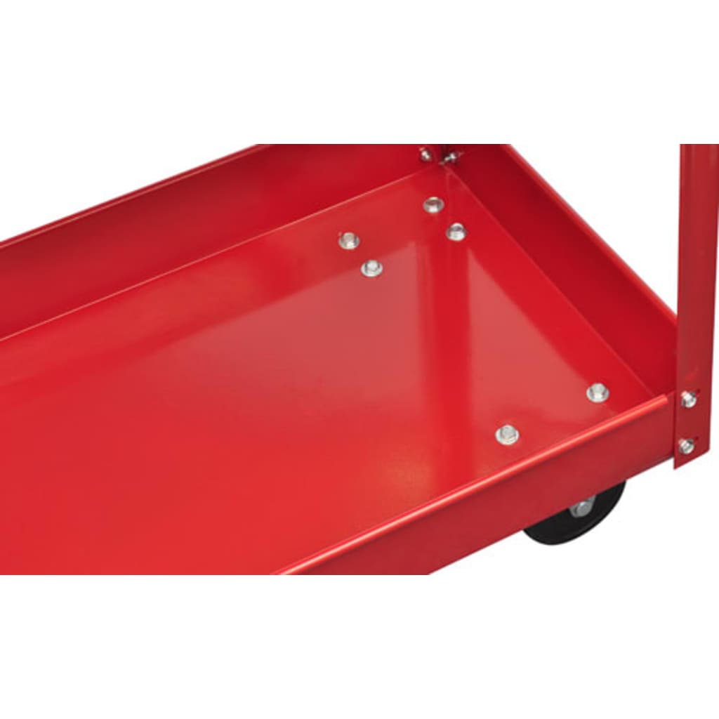 vidaXL Chariots à outils pour atelier 2 pcs 100 kg 2 étagères