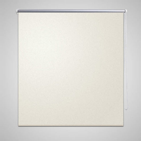 Store enrouleur occultant 100 x 175 cm crème