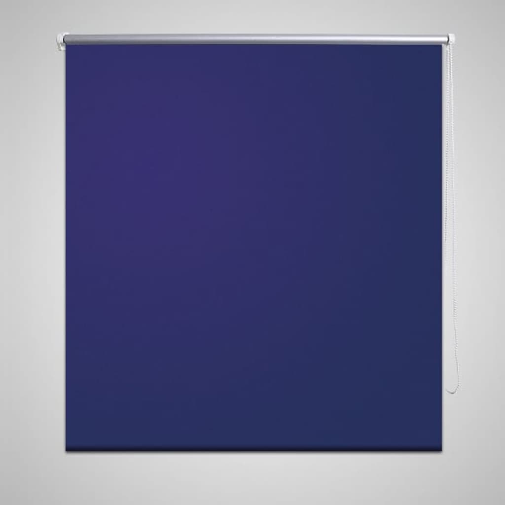 Store enrouleur occultant 100 x 175 cm bleu