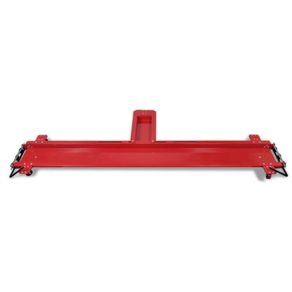 vidaXL Chariot de moto Rouge
