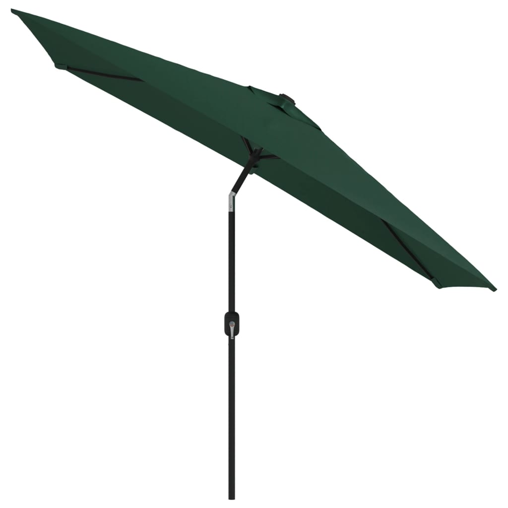 vidaXL Parasol 200 x 300 cm Vert Rectangulaire