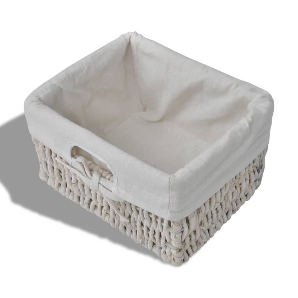 vidaXL Porte-manteau Blanc 60x23,5x33 cm Bois de Paulownia