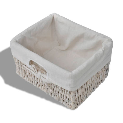 vidaXL Porte-manteau Blanc 60x23,5x33 cm Bois de Paulownia