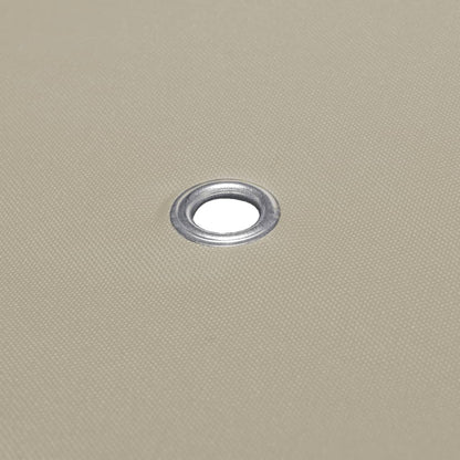 vidaXL Recouvrement de remplacement d'auvent 310 g/m² 3 x 3 m Beige