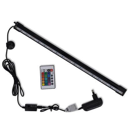 vidaXL Lampe LED de bulles d'aquarium RVB 48 cm