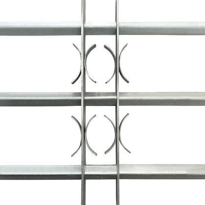 vidaXL Grille réglable de sécurité de fenêtres et 3 barres 500-650 mm