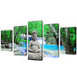 Set de toiles murales imprimées Bouddha 200 x 100 cm