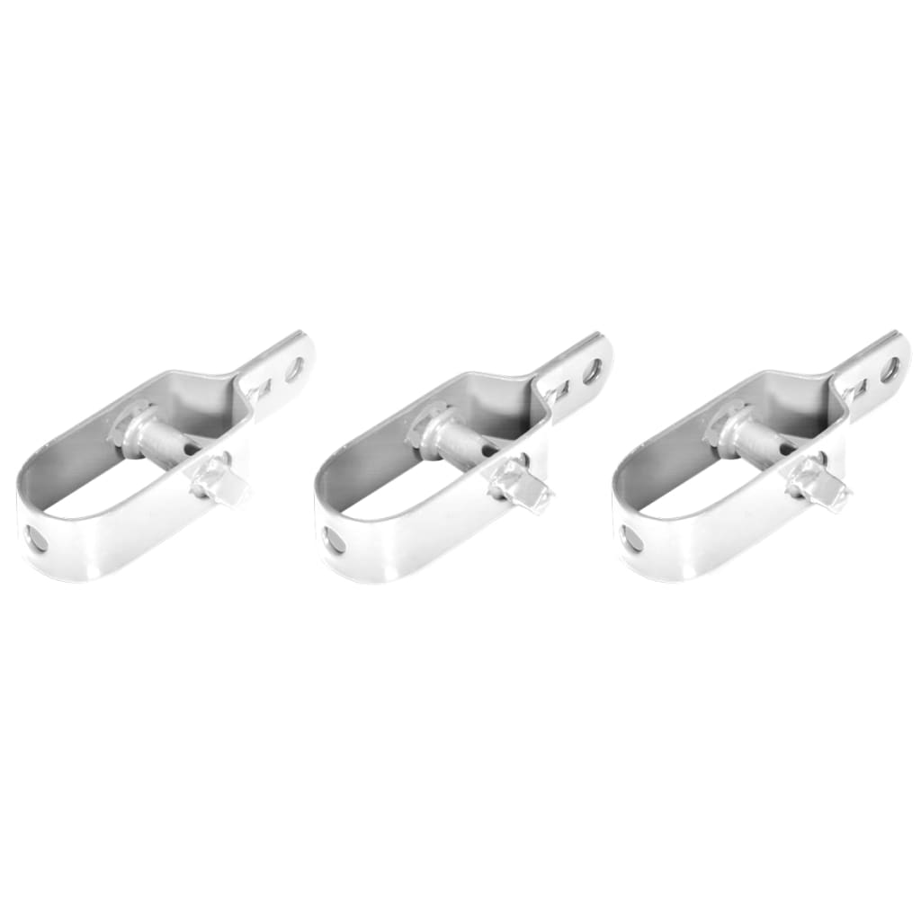vidaXL Clôture à mailles avec poteaux Acier galvanisé 15x1,25m Argenté