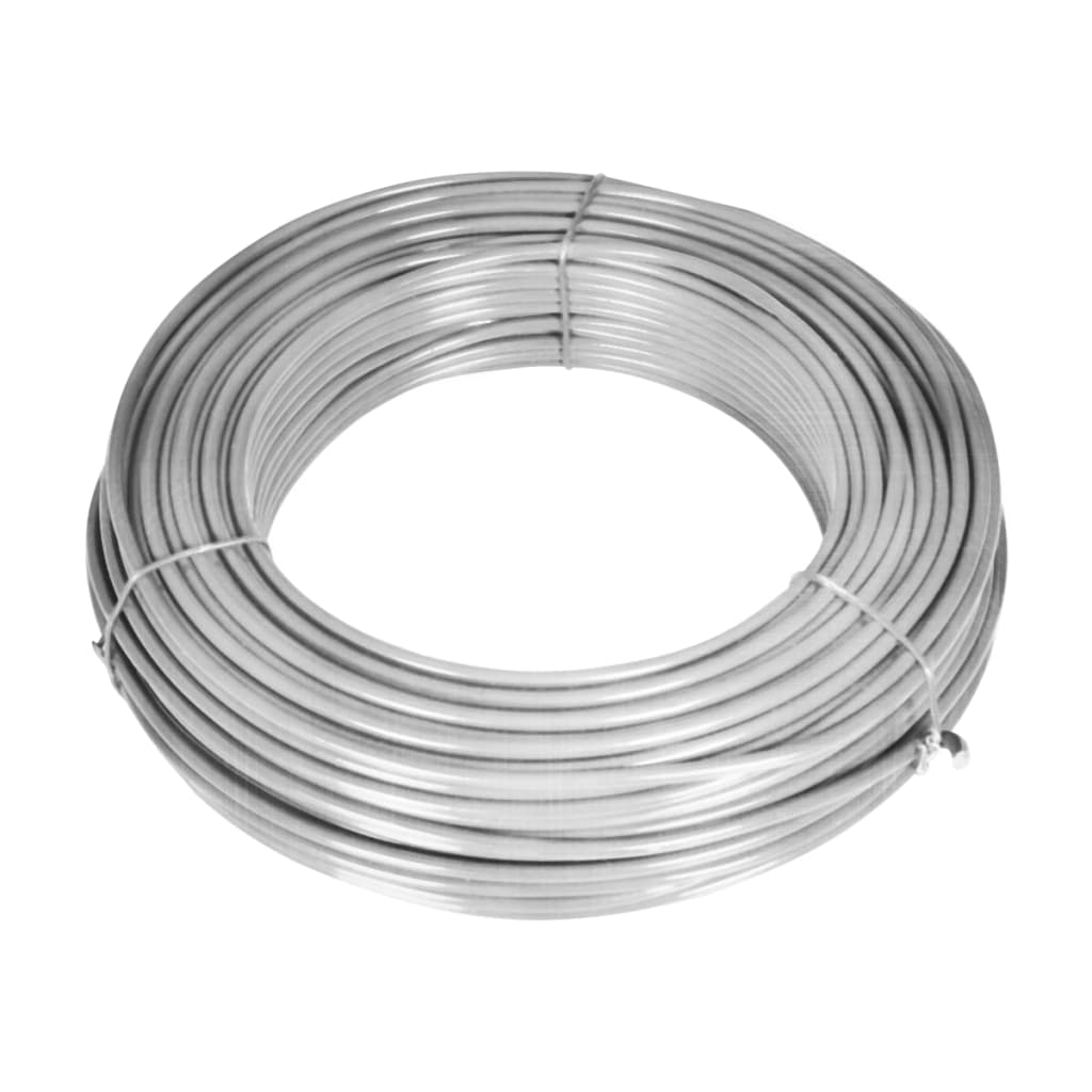 vidaXL Clôture à mailles losangées et poteaux acier galvanisé 15x1 m