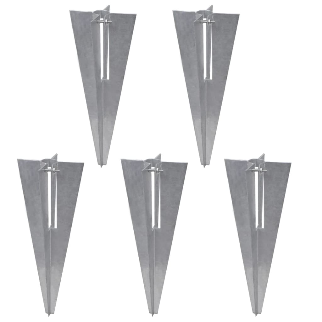 vidaXL Clôture à mailles losangées et poteaux acier galvanisé 15x1,5 m