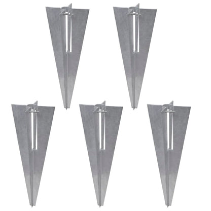 vidaXL Clôture à mailles losangées et poteaux acier galvanisé 15x1,5 m
