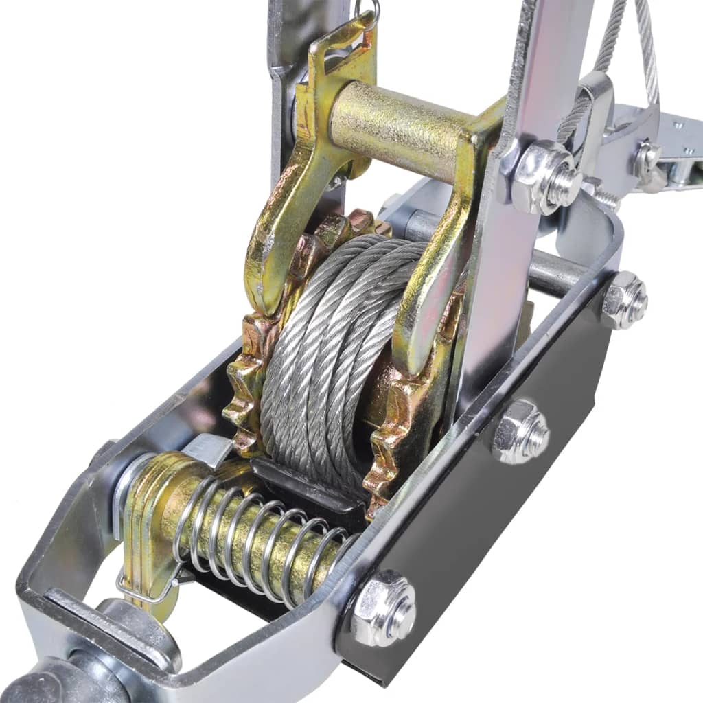 vidaXL Treuil à câble 1815 kg avec 2 vitesses