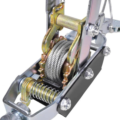 vidaXL Treuil à câble 1815 kg avec 2 vitesses