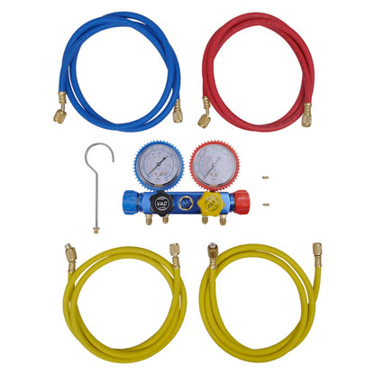 Set manifold 4 voies pour climatiseur