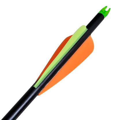 vidaXL Flèche d'arc à poulies standard 12pcs 30" 0,8 cm fibre de verre