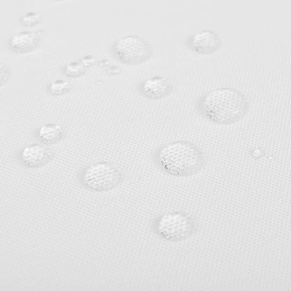 vidaXL Nappes de table 5 pcs Blanc 170x130 cm