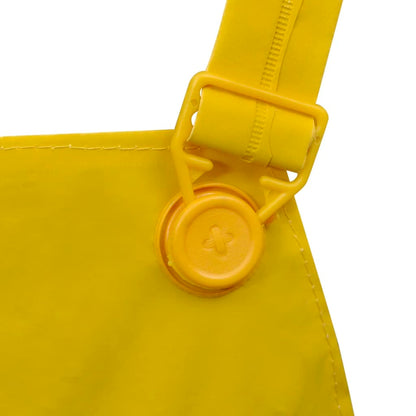 vidaXL Combinaison de pluie 2 pcs imperméable résistante à capuche L