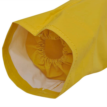vidaXL Combinaison de pluie 2 pcs imperméable résistante à capuche L