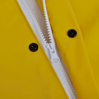 vidaXL Combinaison de pluie 2 pcs imperméable résistante à capuche L