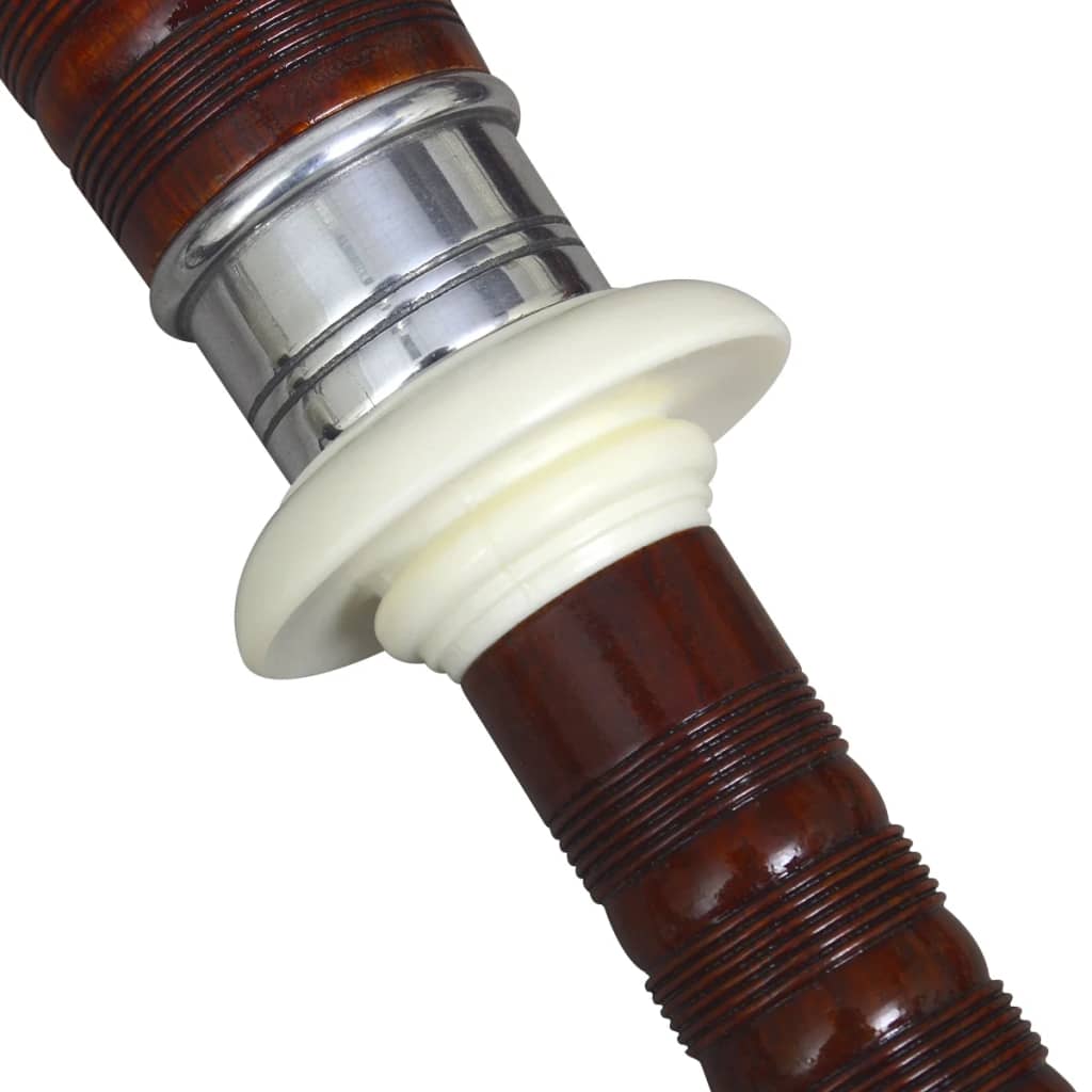 vidaXL Cornemuse écossaise Great Highland Tartan rouge Royal Steward