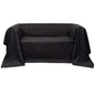 vidaXL Housse de canapé Micro-suède Anthracite 140x210 cm