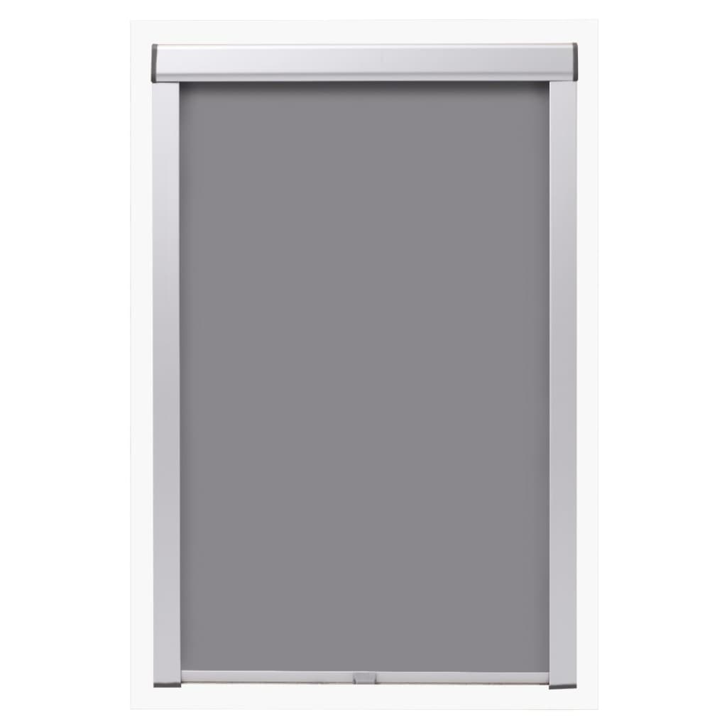 vidaXL Store enrouleur occultant Gris P08/408