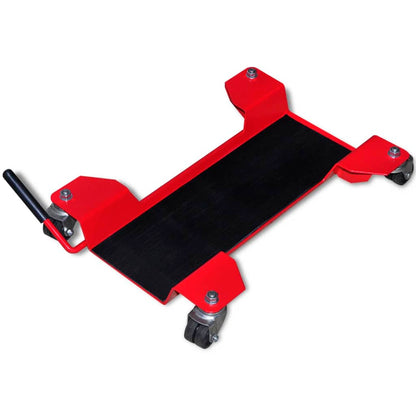vidaXL Chariot de moto Rouge