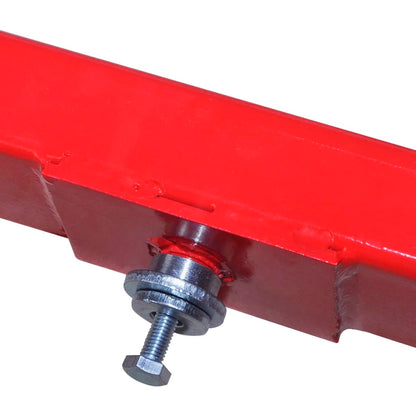 vidaXL Adaptateur de traverse 2 tonnes Rouge