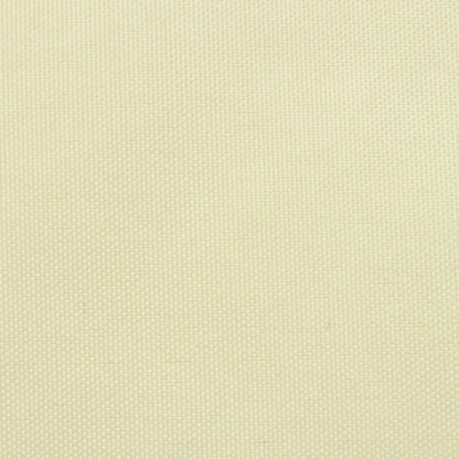 vidaXL Écran de balcon en tissu Oxford 75x400 cm Crème