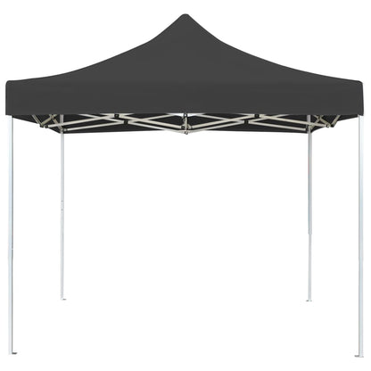 vidaXL Tente de réception pliable Aluminium 3 x 3 m Anthracite