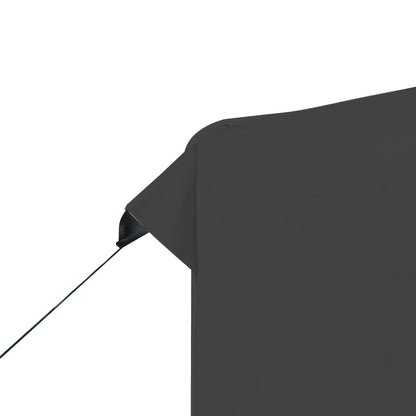 vidaXL Tente de réception pliable Aluminium 3 x 3 m Anthracite